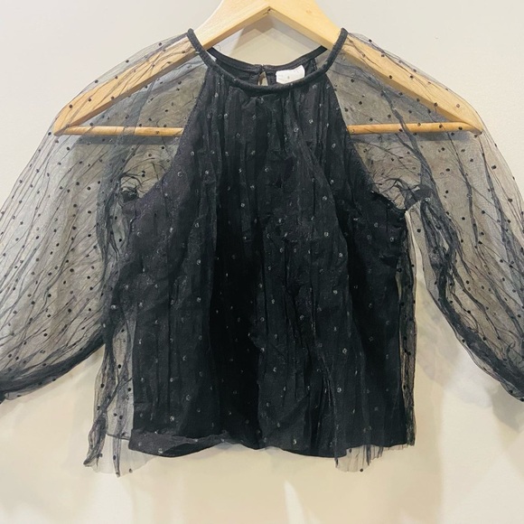 Mix & Match 3 for $45_ Zara Black Girl Lace Top - Picture 2 of 8